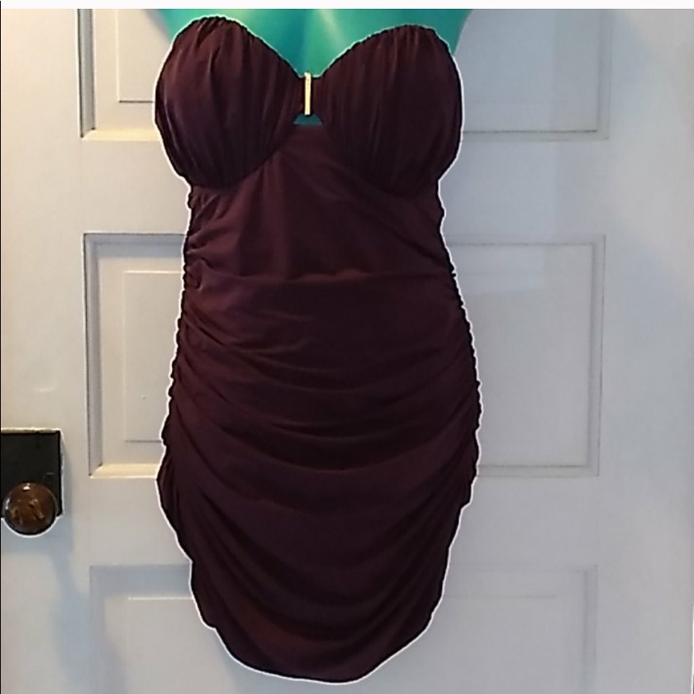 Victoria's Secret strapless one piece swim suit